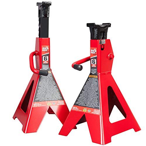 Torin Jacks 6 Ton Double Locking Jack Stands
